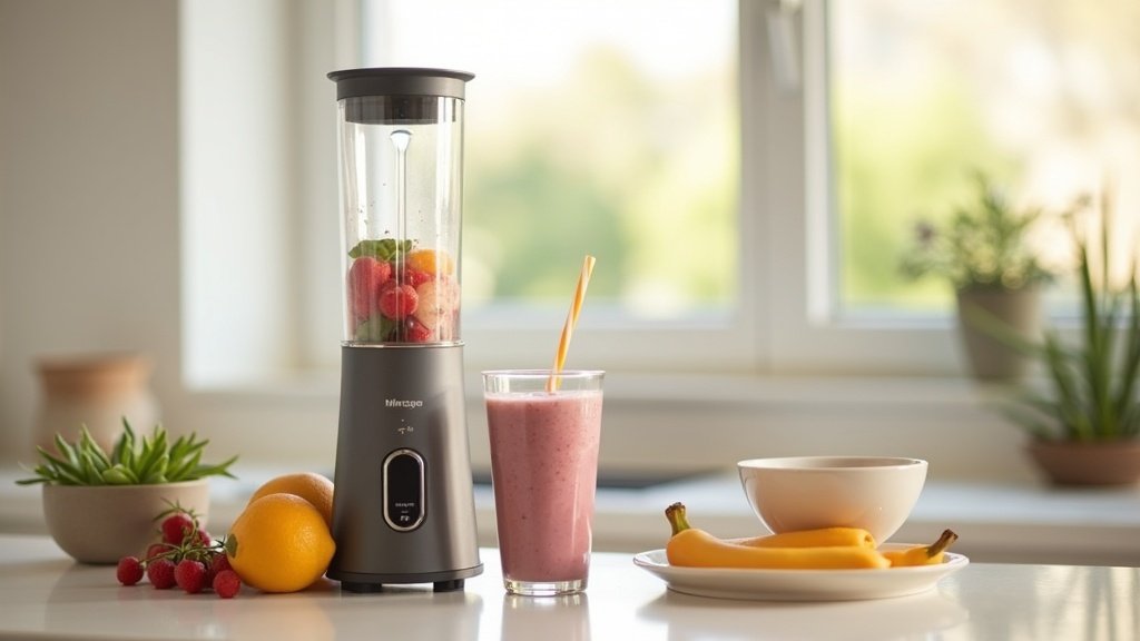 personal blender with portable smoothie cup