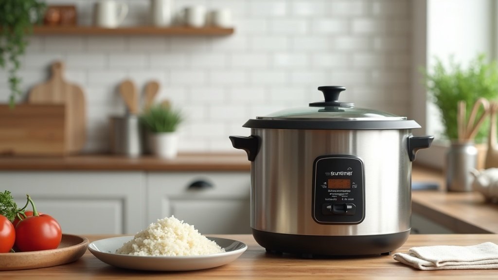 Best rice cookers for beginners displayed on kitchen counter