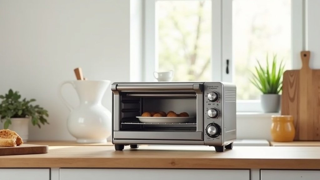 Best budget toaster ovens under 100 dollars on kitchen counter