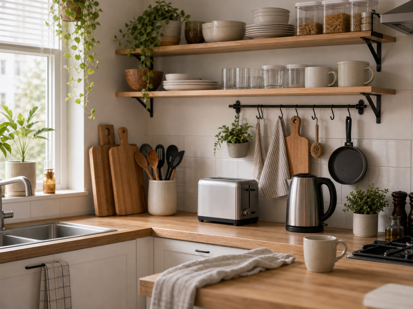 How to Organize a Small Kitchen 2026: 15 Storage Hacks - thp 5825 gpt small kitchen organization 20260517